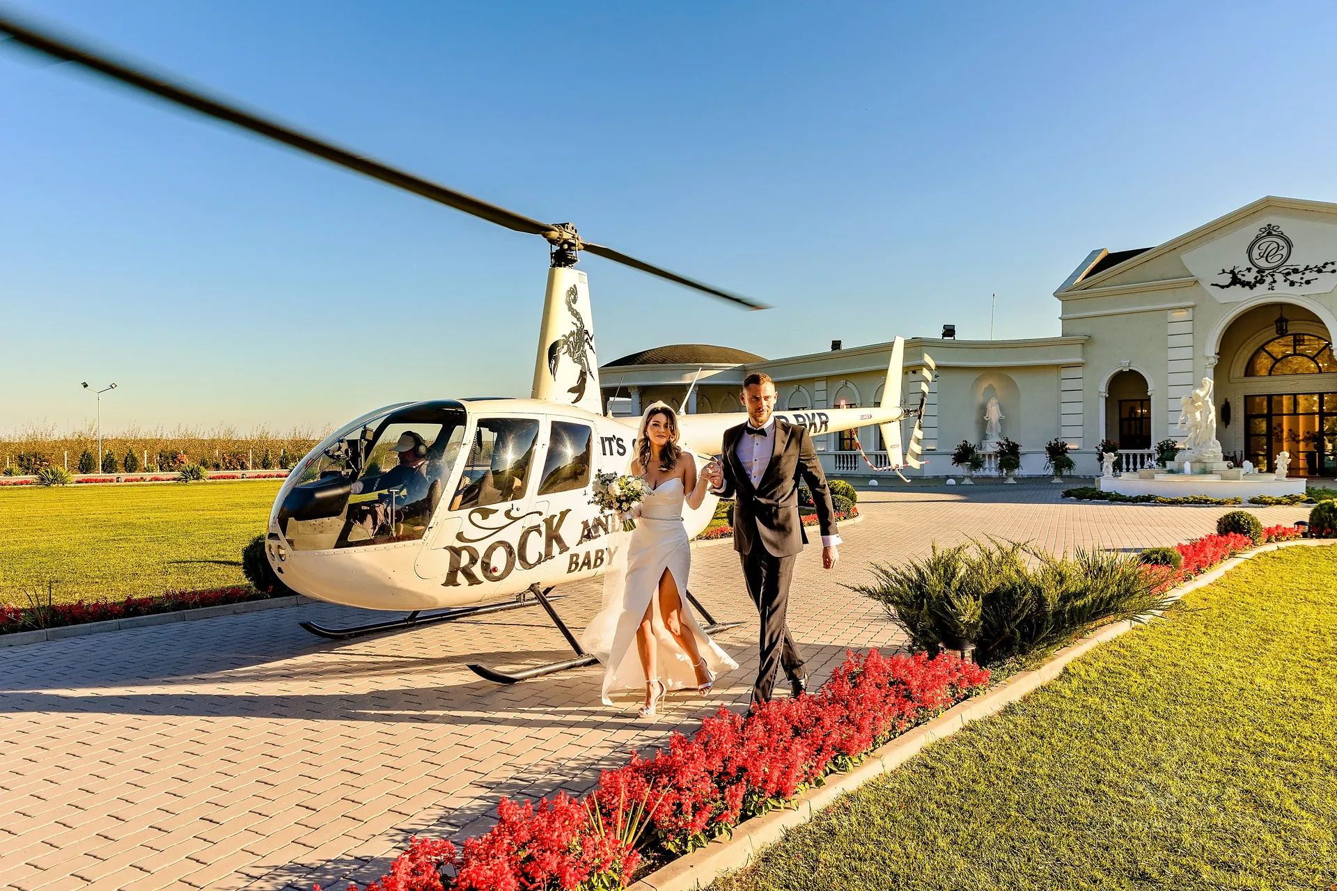 Elicopter Domeniul cu Ciresi
